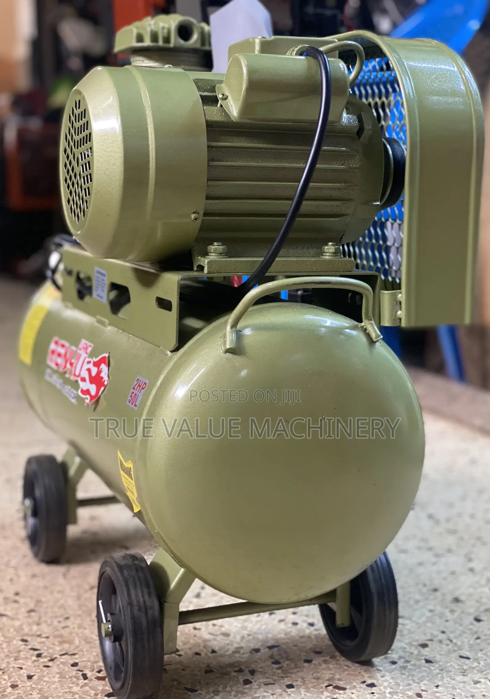 Air Compressor 50 Litres Belt 100% Copper
