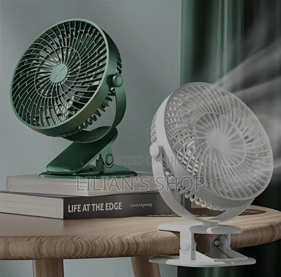 Tabletop Portable Rechargeable Fan