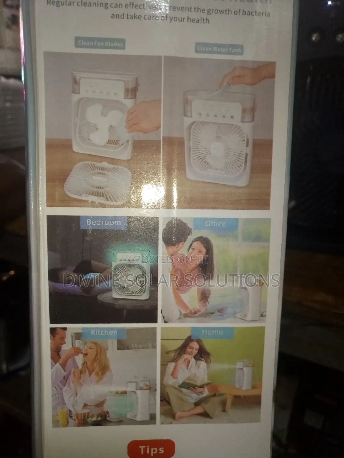 Portable Air Cooling Fan