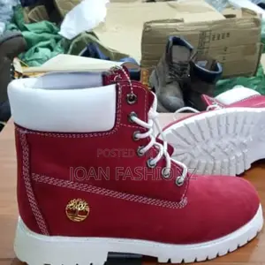 Original Men's Timberland Boots-Red