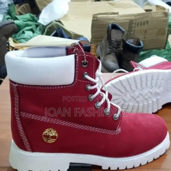Original Men's Timberland Boots-Red