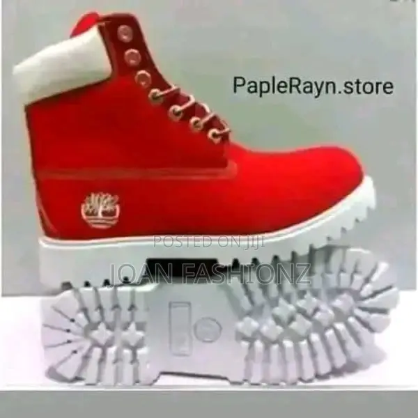 Original Men's Timberland Boots-Red