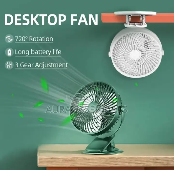 Electric Desktop Clip Fan
