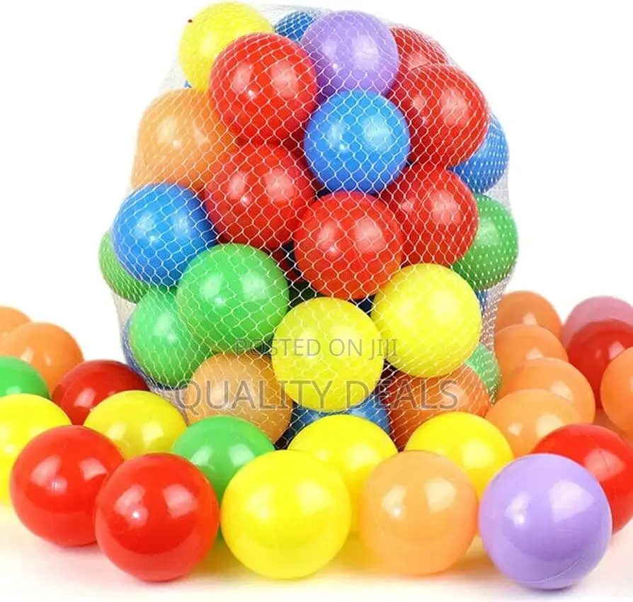 Pack of 50 Plastic Playing Balls