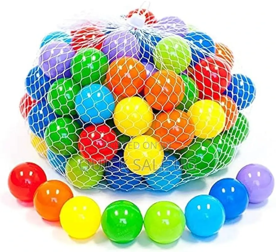 Pack of 50 Plastic Playing Balls