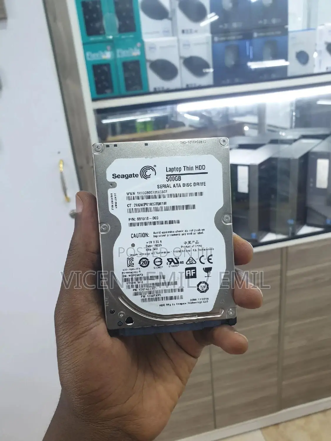 500GB Harddrive for Laptop 100% Health