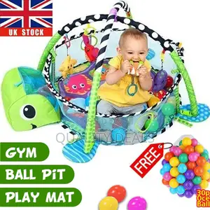 3in1 Baby Play Mat Activity Gym and Ball Pit