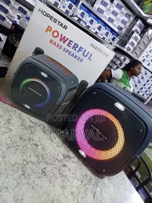 Hopestar Party One RGB Lighting Wireless Bluetooth Speaker