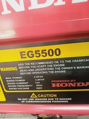 Gasoline Generator H5500