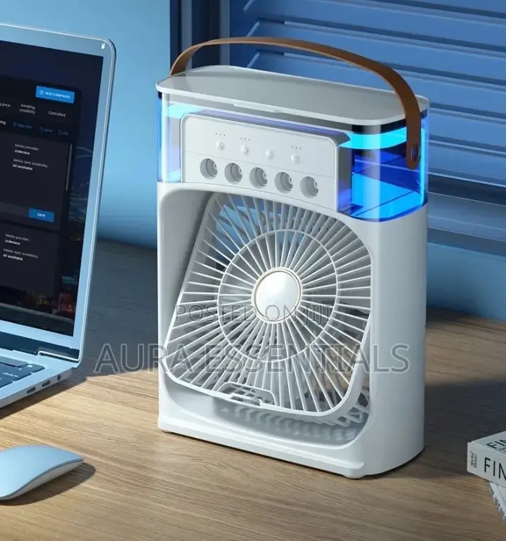 3 Speed Fan Portable Humidifier Fan Air Conditioner