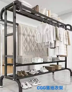 Double Clothes Rack