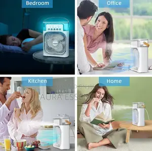 Portable Humidifier Air Cooler Mist Fan Mini Cooler