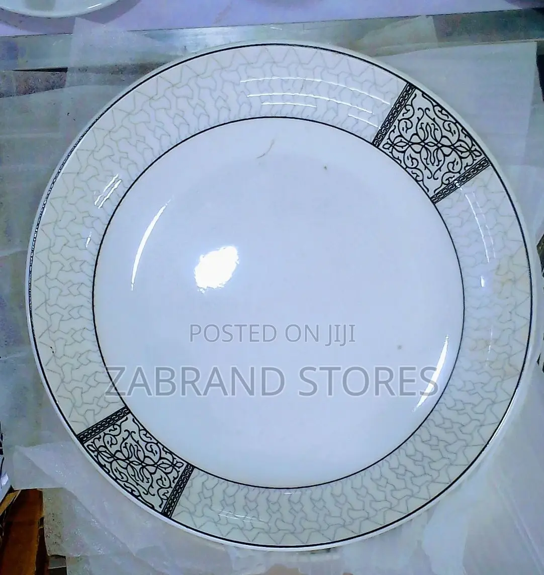 Heavy Ceramic Dinner Plates12 PCS