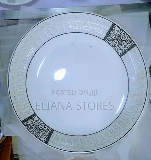 Heavy Ceramic Dinner Plates12 PCS