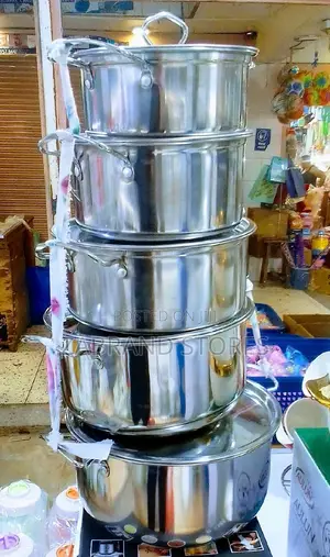 Multipurpose 5 PCS Stainless Steel Dishes