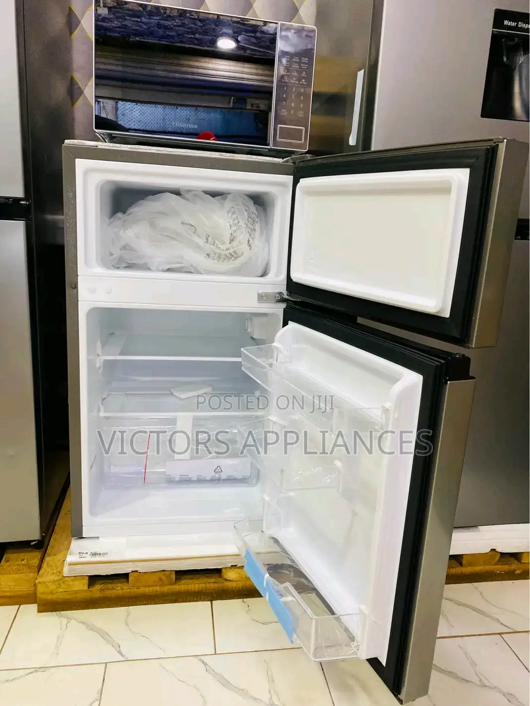 Hisense 120L Double Door Refrigerator