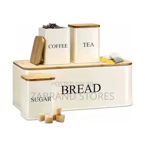 Bread Bin Storage Set 4pcs