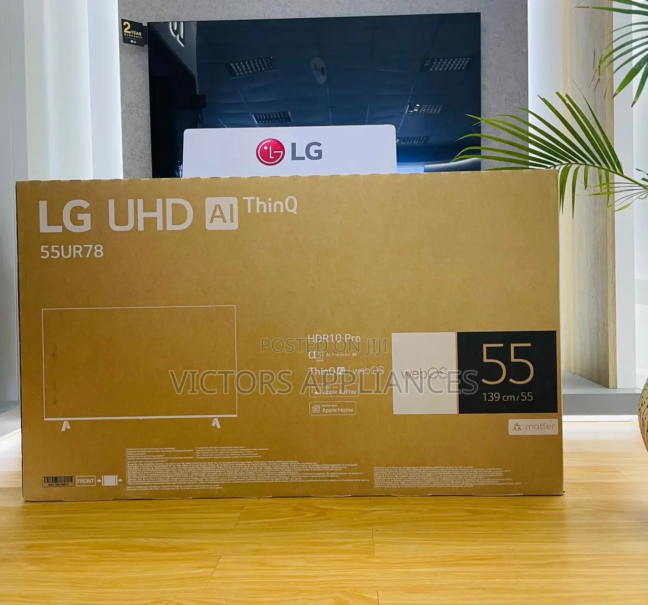 Original LG 55inch Uhd Thinq Ai Smart Tv