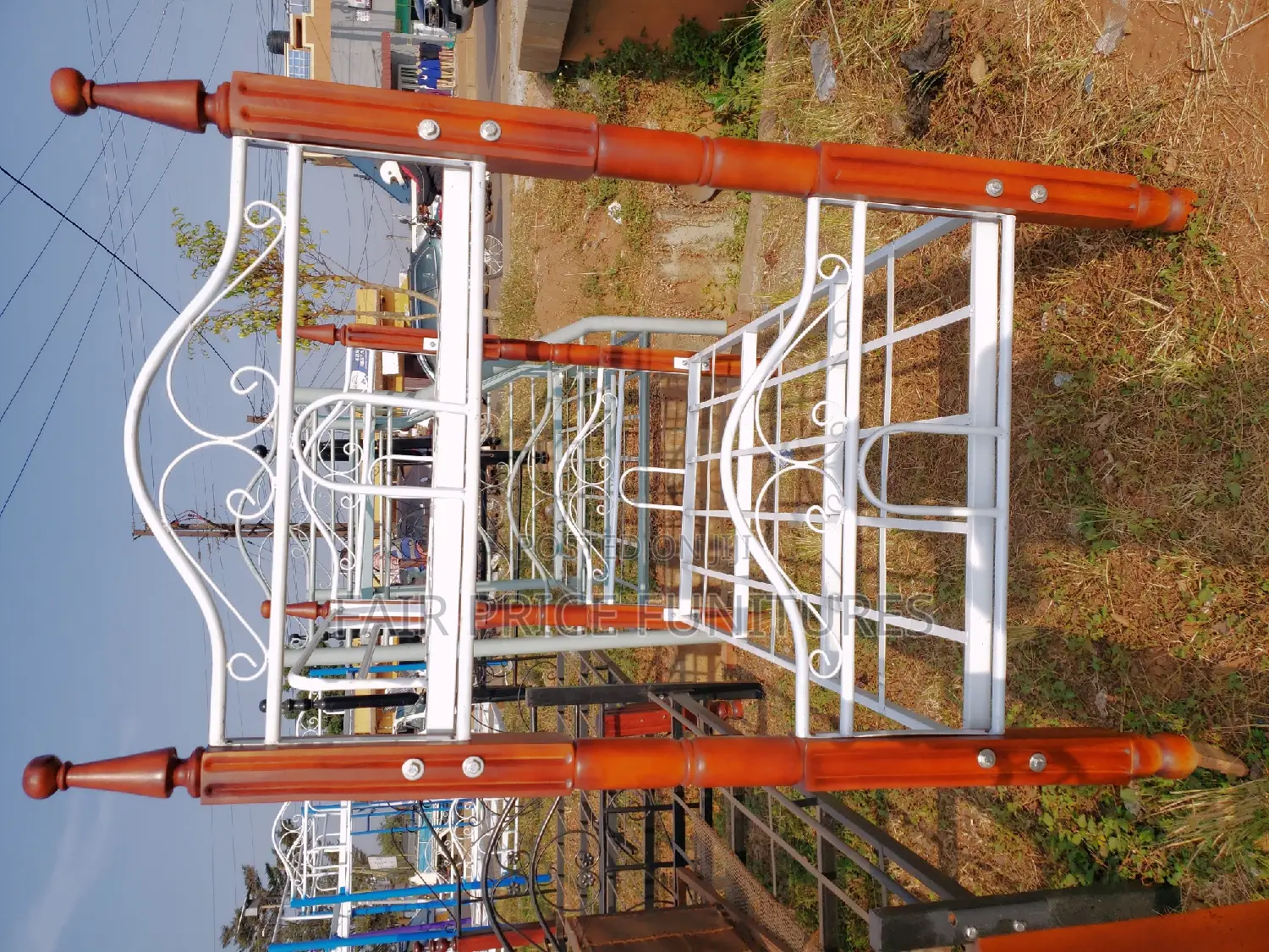Timber and Metal Double Decker