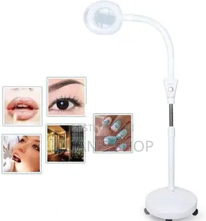 16x Magnifying Glass Lamp, Adjustable Swivel Arm Floor Stand