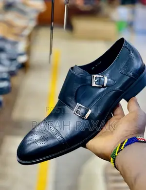 Original Men’S Double Buckle Formal Gentle Leather Shoes