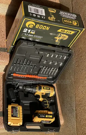 Edon Yellow Cordless Drill