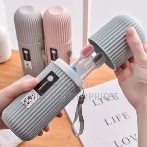 Traveling Toothpaste and Toothbrush Holder