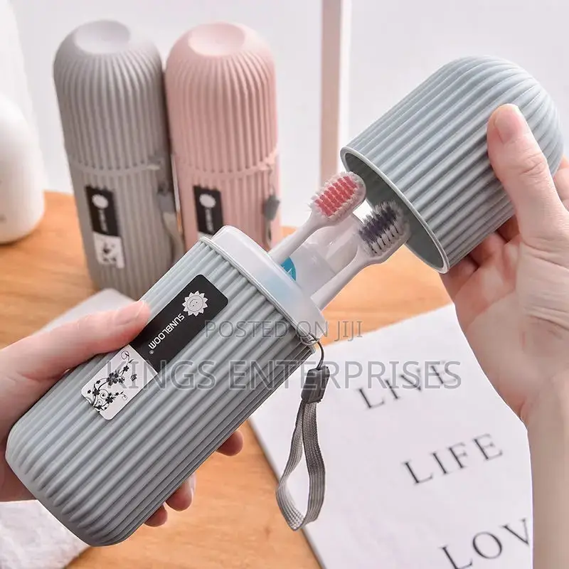Traveling Toothpaste and Toothbrush Holder