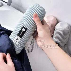 Traveling Toothpaste and Toothbrush Holder