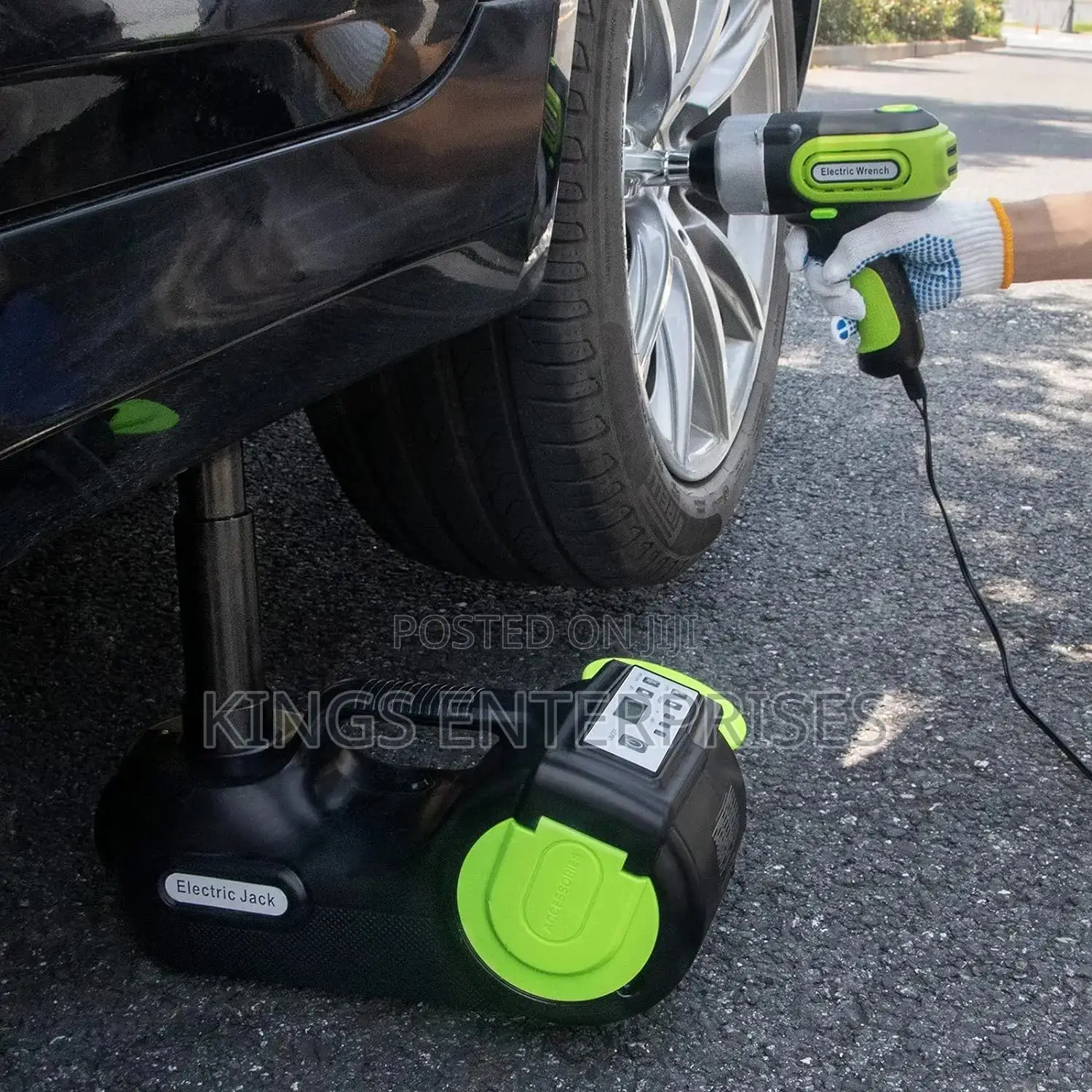 3 in 1 Portable Electric Car Jerk and Pump