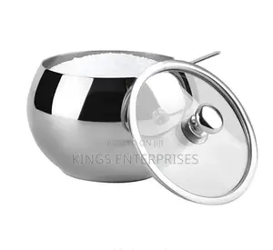 Metallic Sugar Bowl