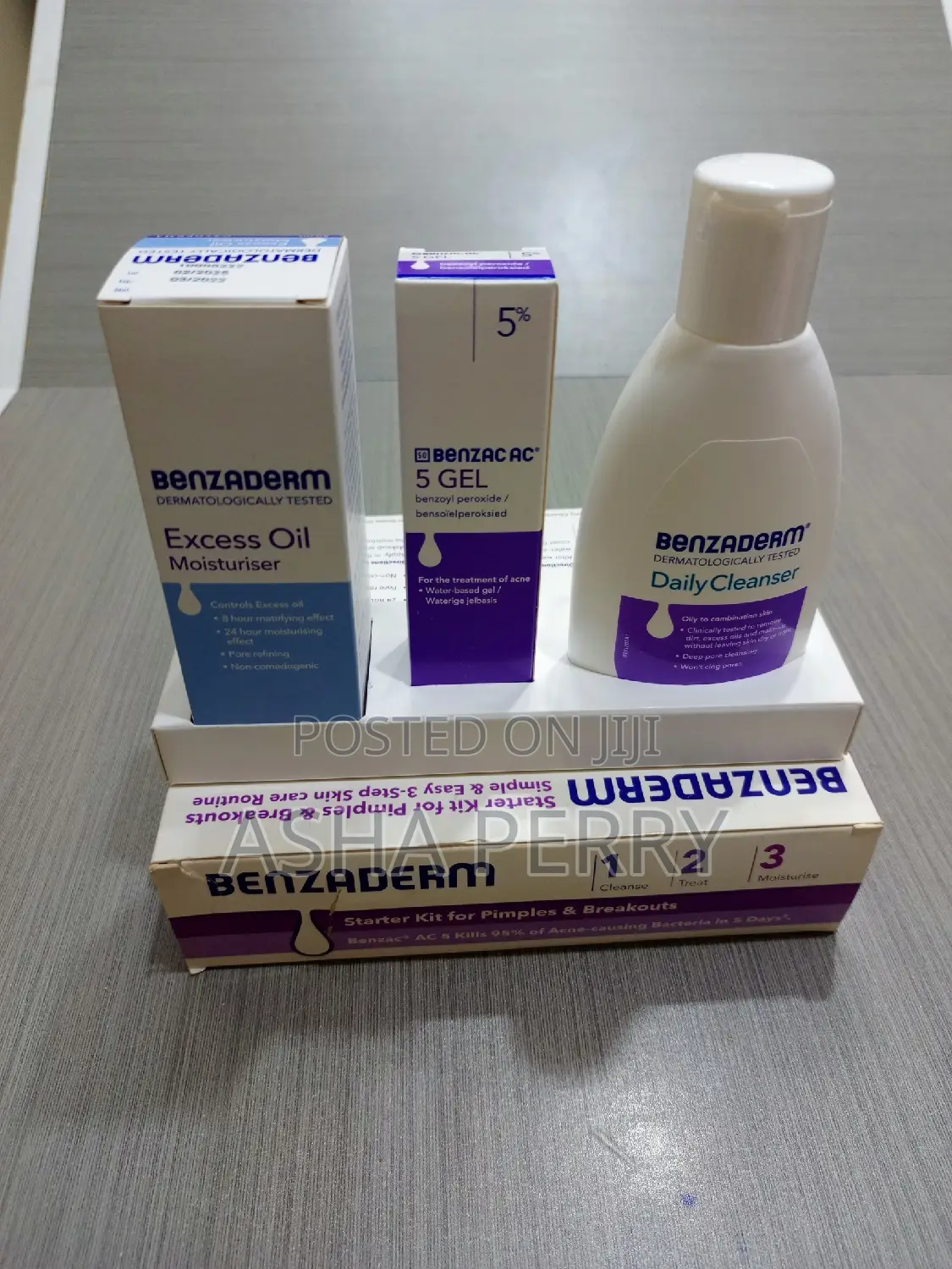 Benzaderm Kit for Pimples and Break Outs