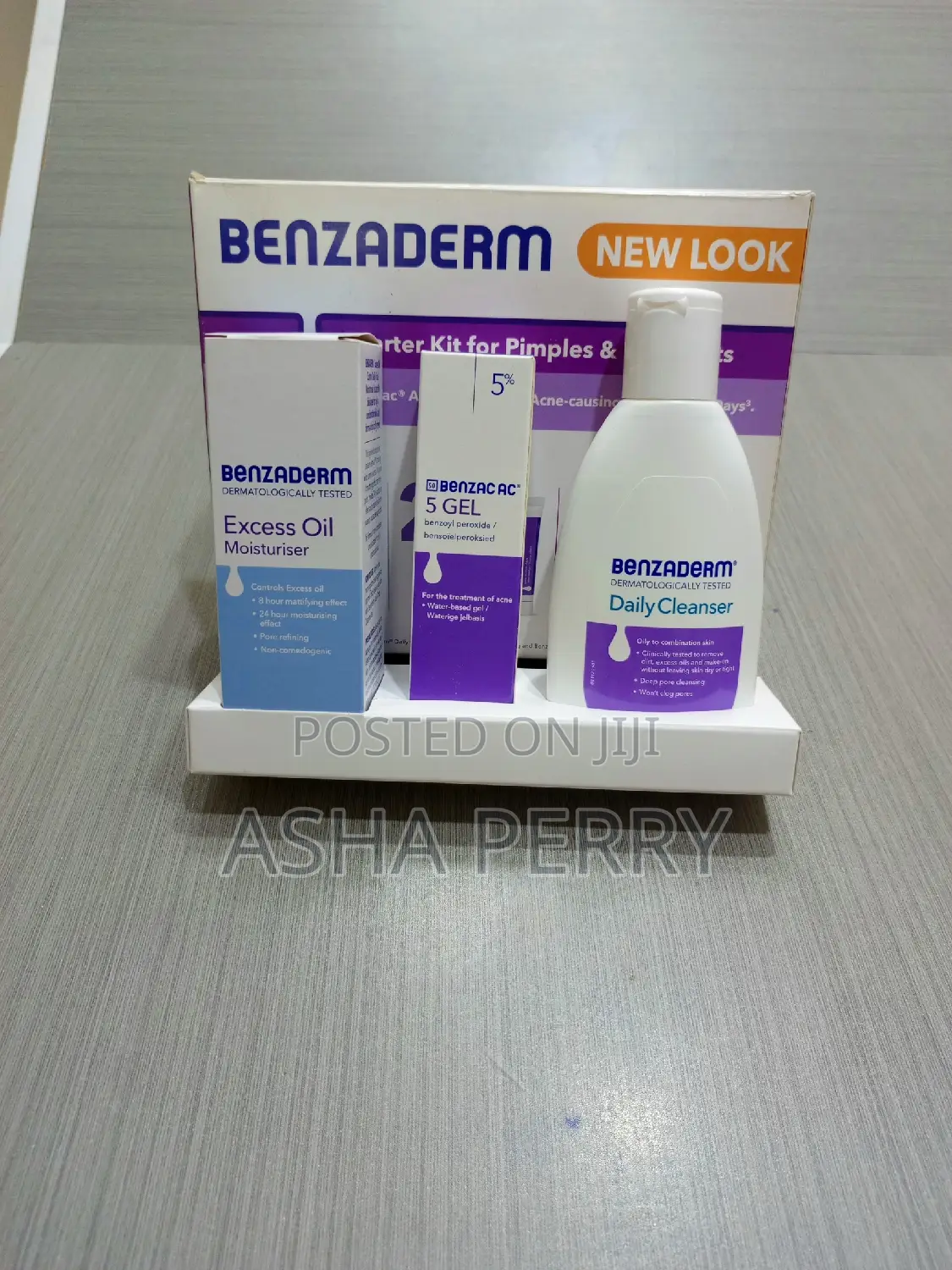 Benzaderm Kit for Pimples and Break Outs