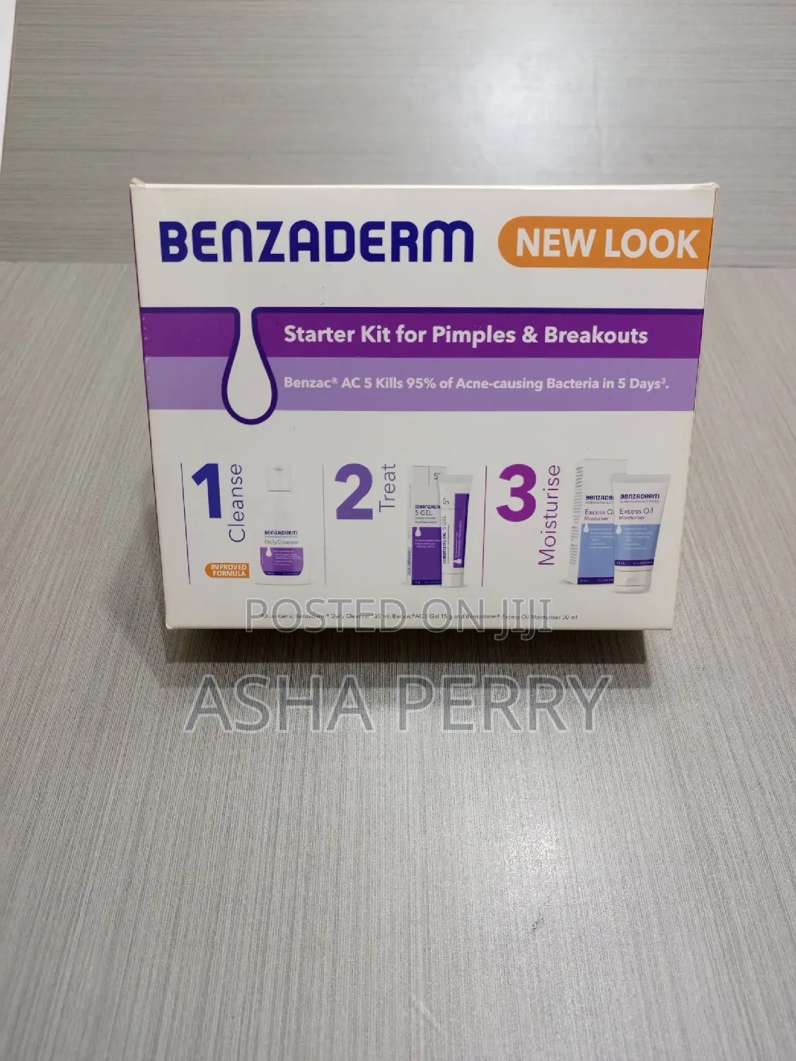 Benzaderm Kit for Pimples and Break Outs