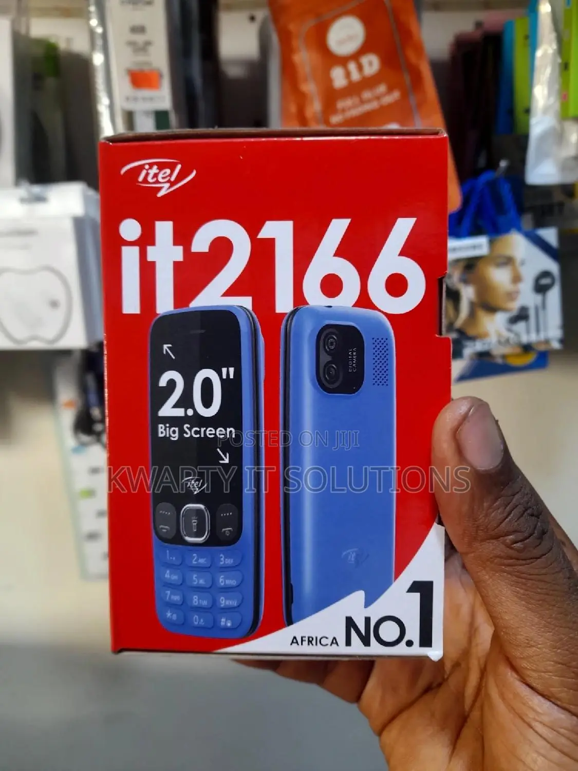 New Itel it2166 Blue