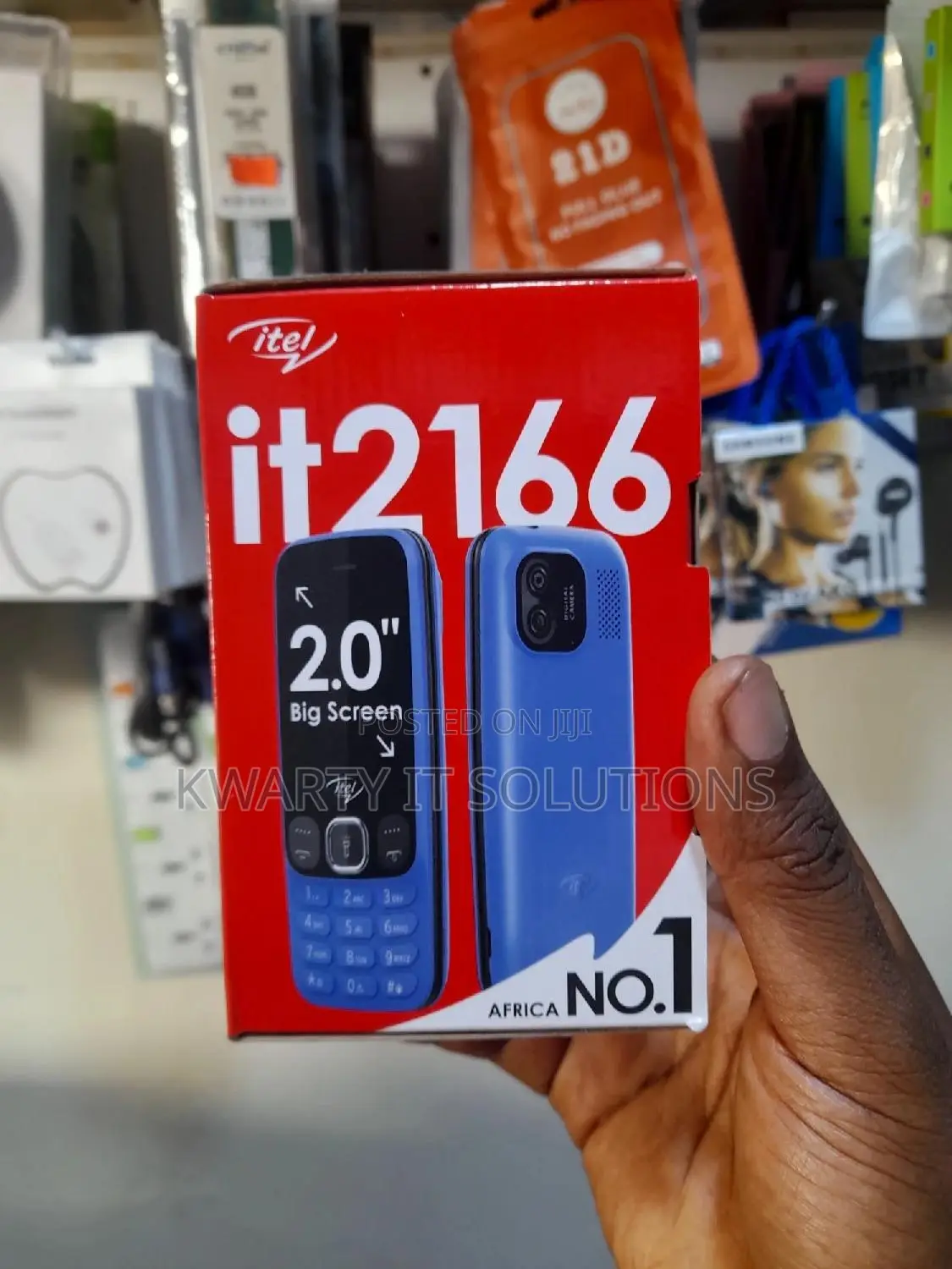 New Itel it2166 Blue