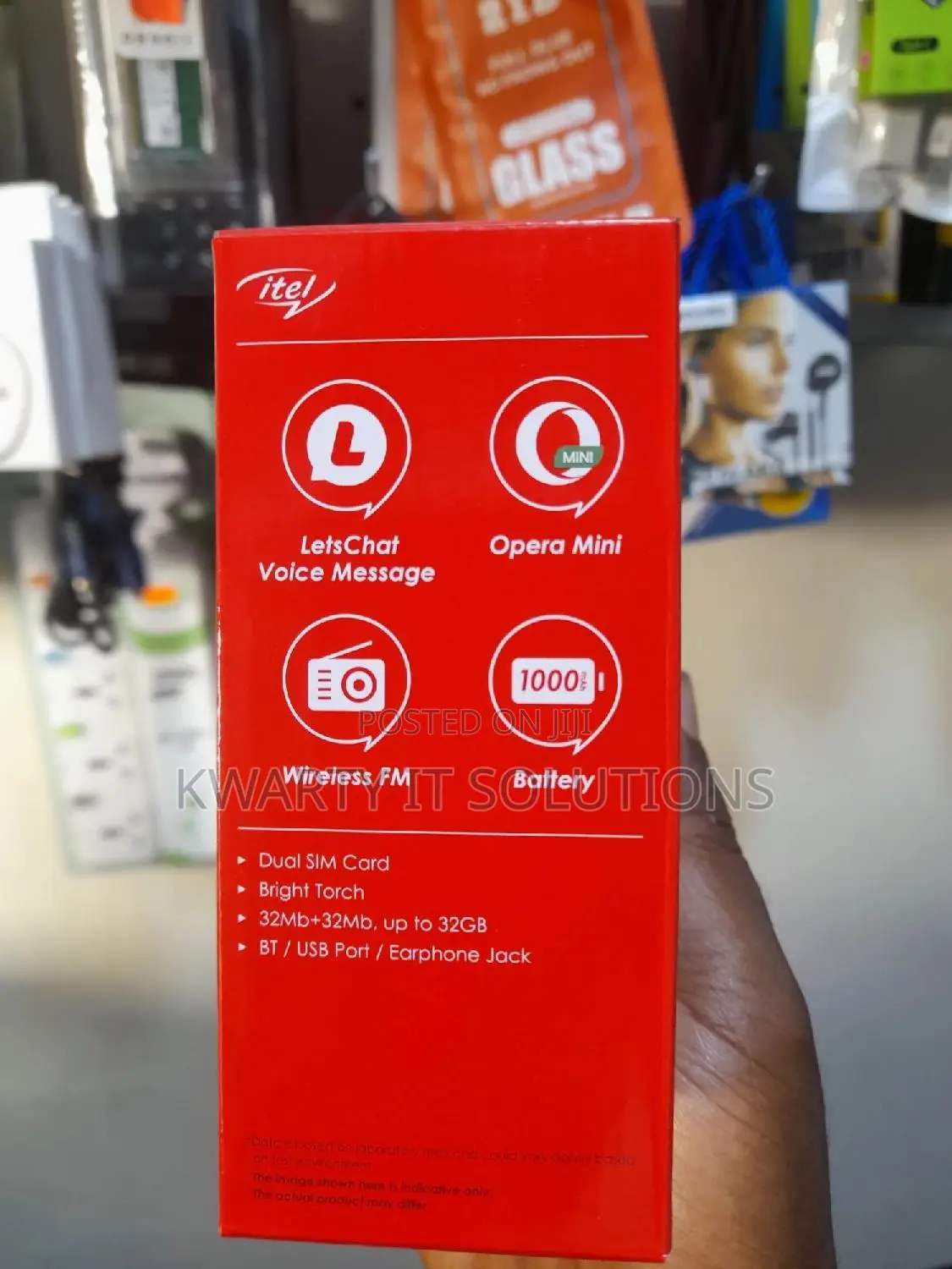 New Itel it2166 Blue