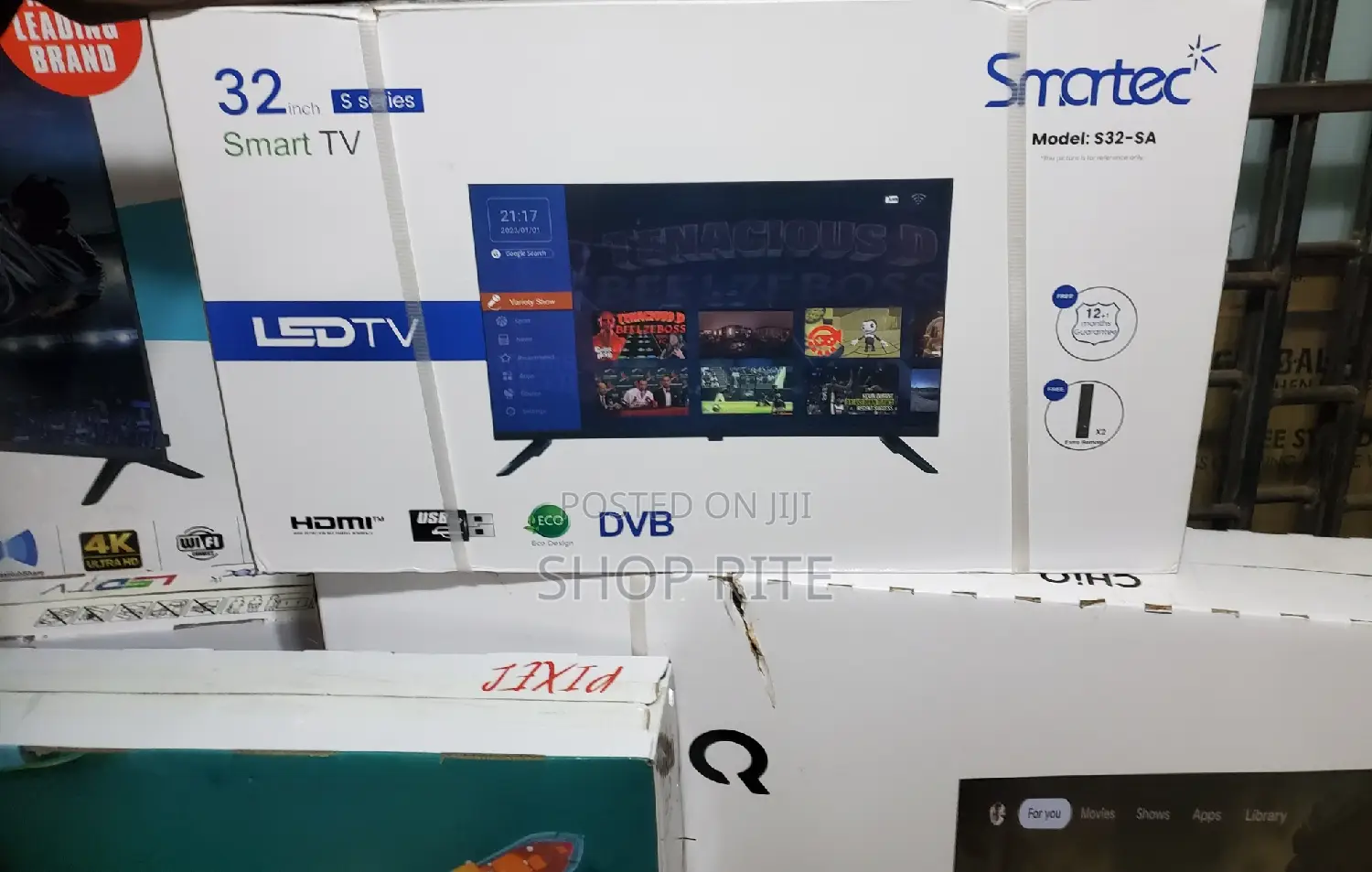 Smartec 32inches Smart Frameles TV