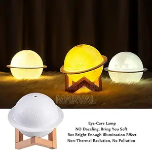 Table Top Planet Humidifier Night Light