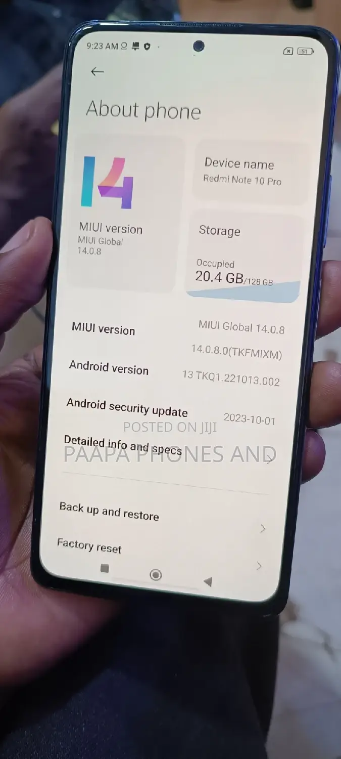 Xiaomi Redmi Note 10 Pro 128 GB White