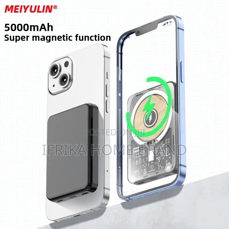 10000mah Magnetic Power Bank 15W Wireless Fast Charger