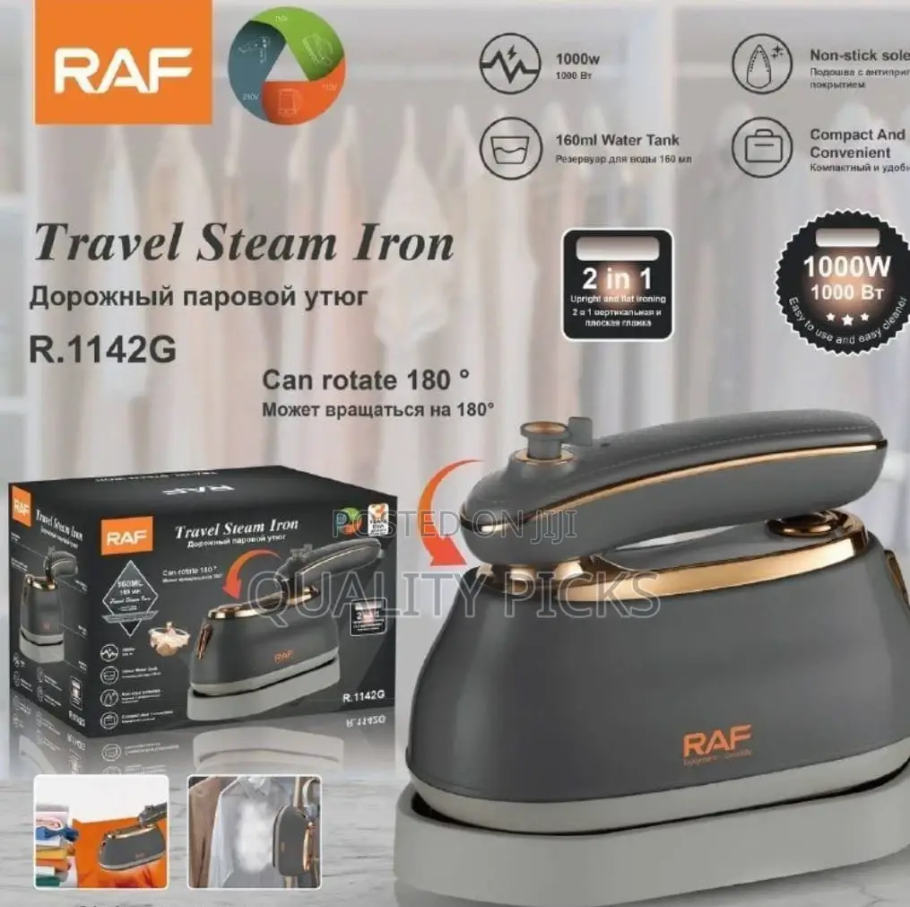 RAF Travel Steam Iron