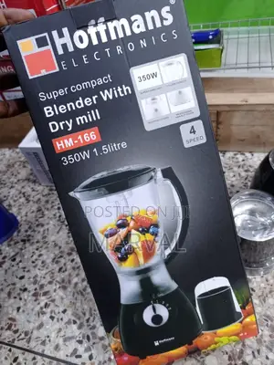 2-in-1 Hoffman Electric Blender With Dry Mill