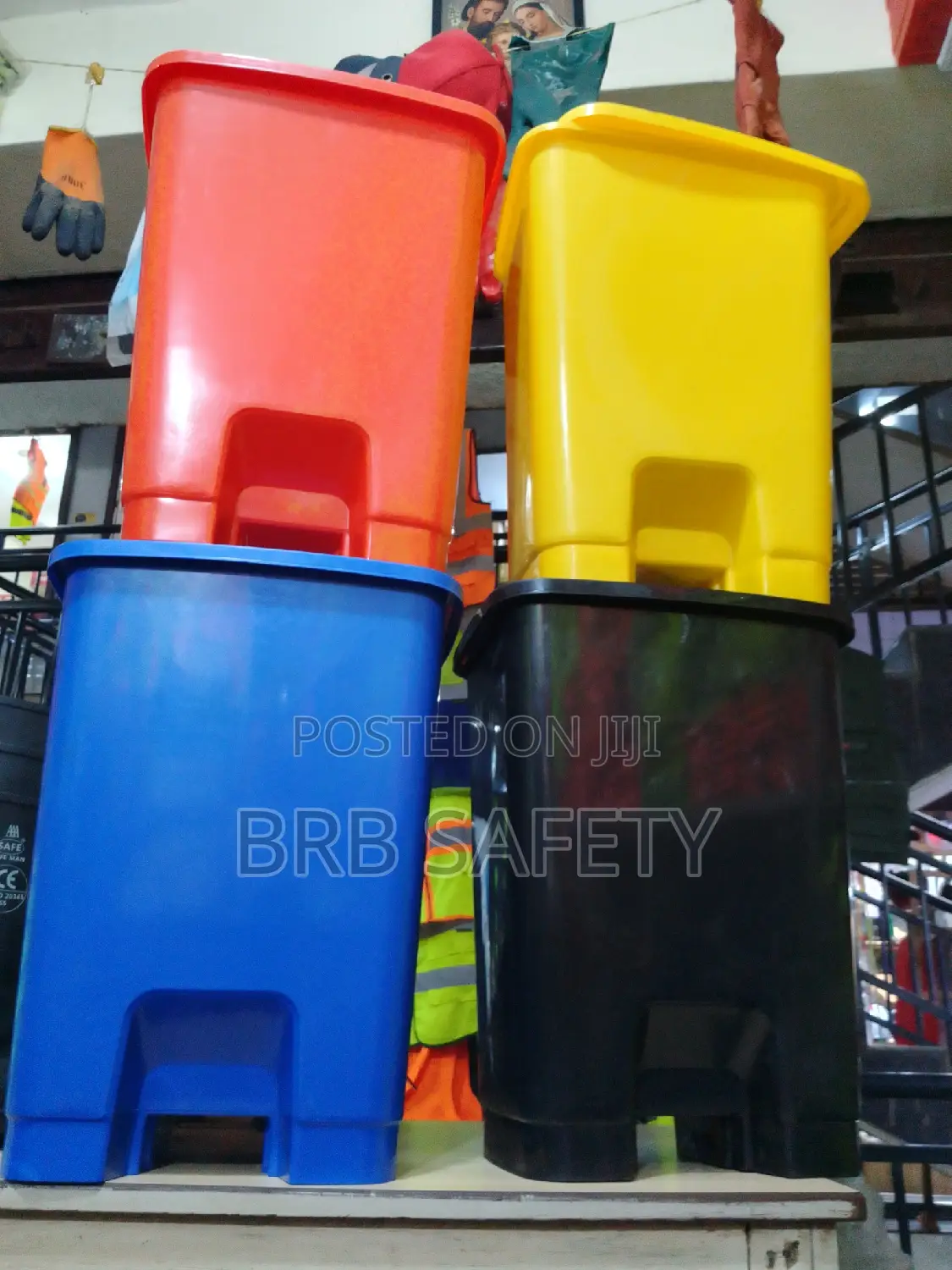 Outdoor Trash Bins