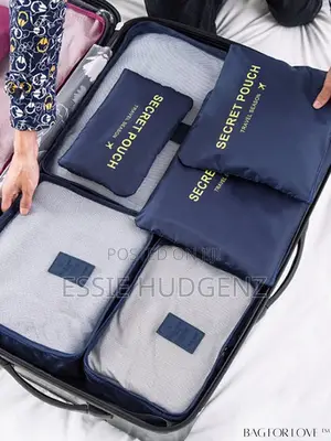 7 Piece Travel Packing Set