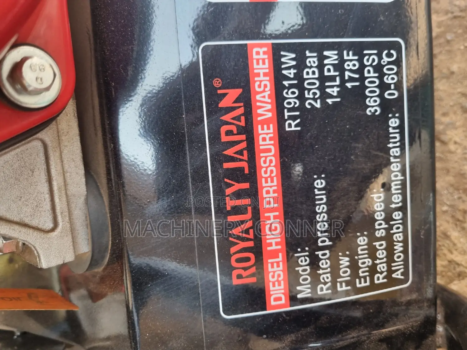 Disel High Pressure Washer