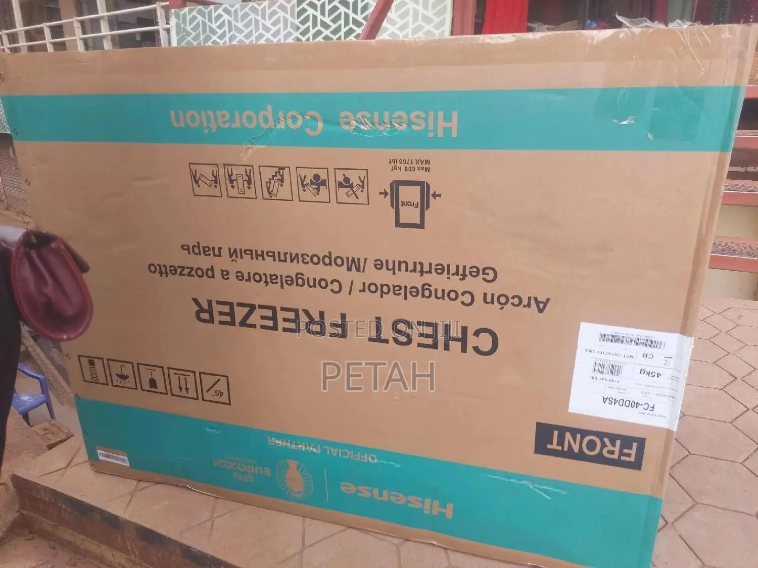 400 Litres HISENSE Freezer