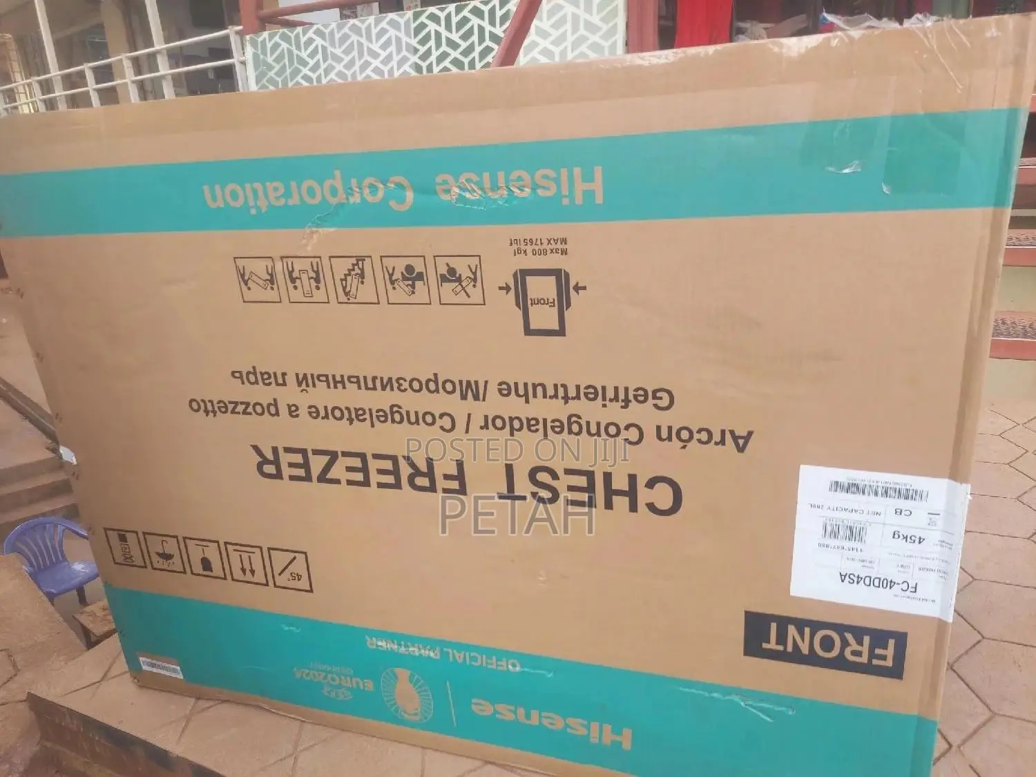 Deep Freezer 400l HISENSE