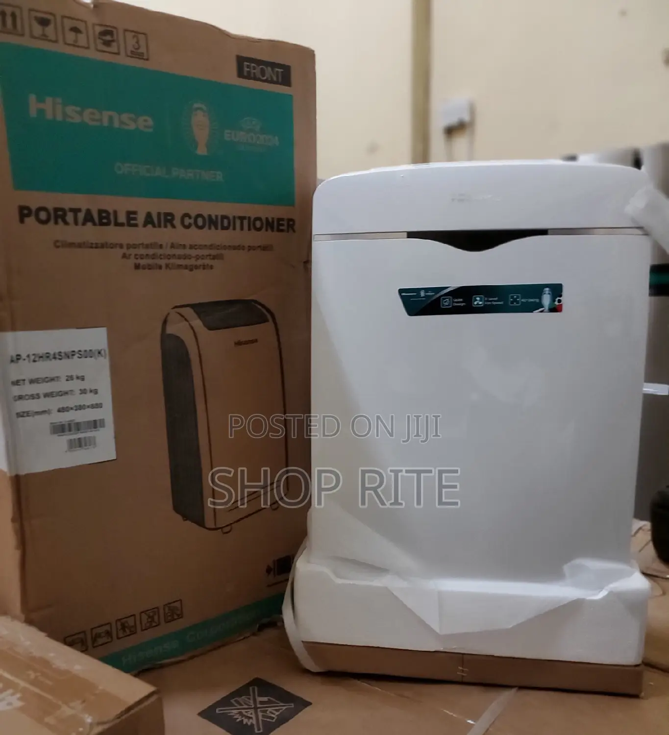 Hisense Portable Air Conditioners 12000btu Stand Alone