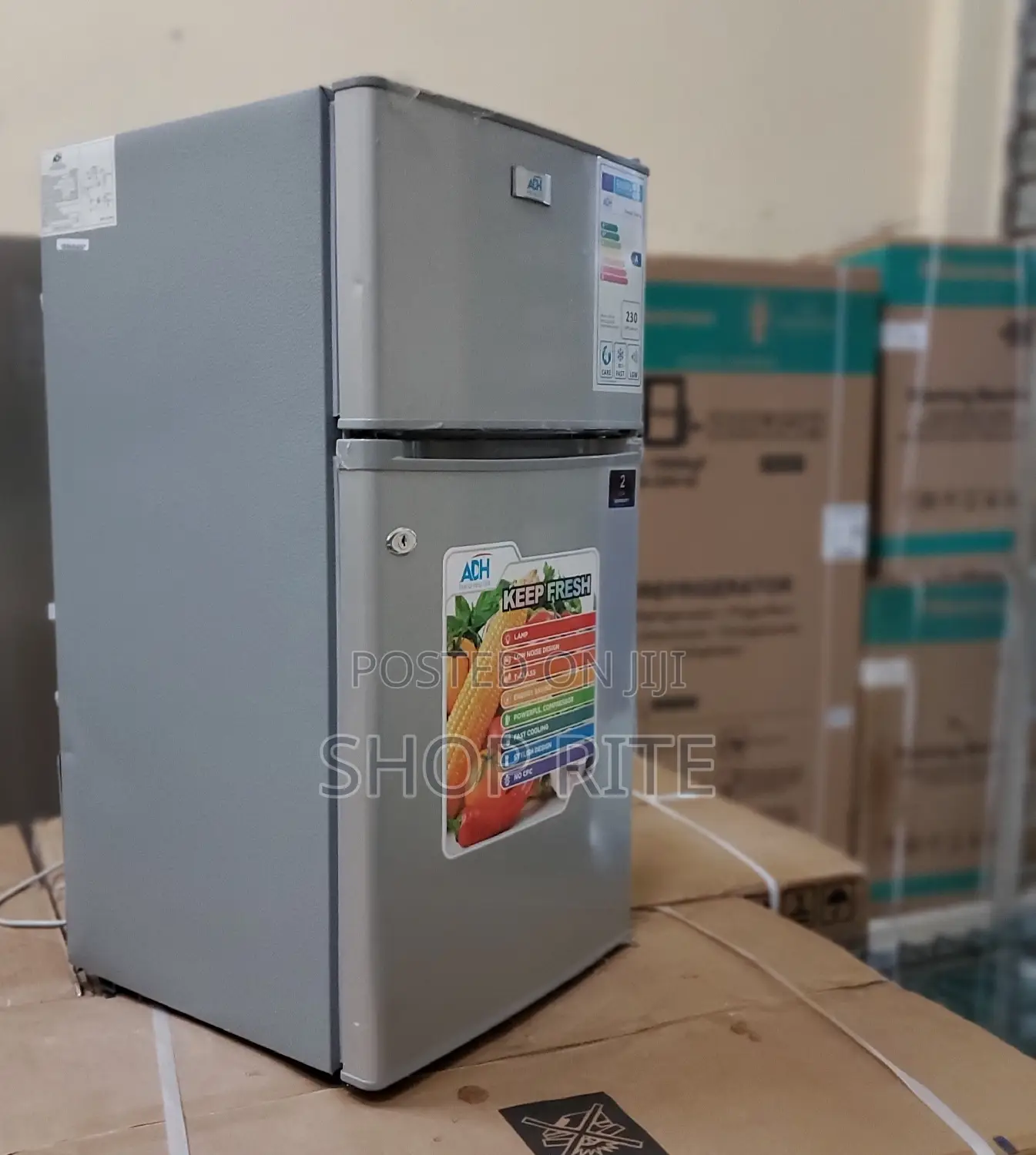 Adh Refrigerator Double 130L New